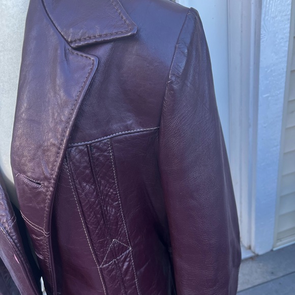 Vintage Leather Jacket 42 - Picture 3 of 10